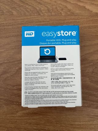 WD Easystore 2TB HDD Portátil