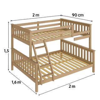 Litera madera maciza