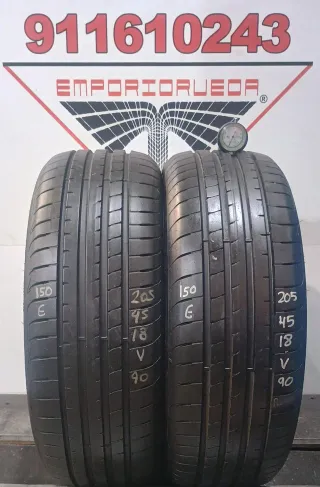 205 45 18 V GOODYEAR RUEDA AL 90% VIDA UTIL