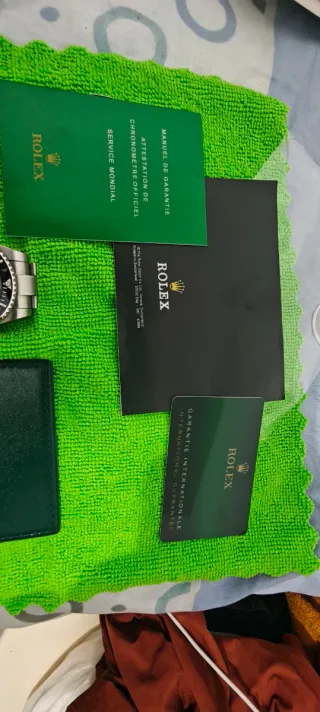 Reloj Rolex Plata y Negro submarino  Máquina autom