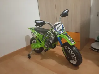 Moto Kawasaki  eléctrica como nuevo