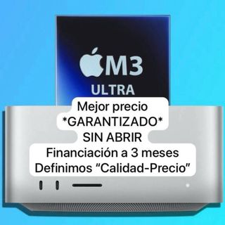 Mac Studio M3 Ultra 96GB 1TB PRECINTADO