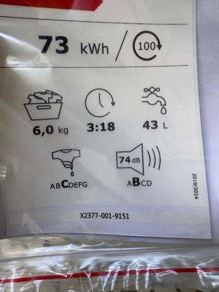 Lavadora KROMS 6kg Clase E