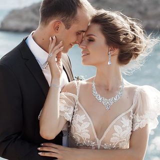 Juego de 5 pcs de Joyas para Novia o Dama de Honor