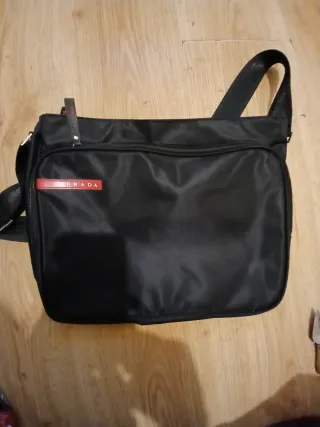 Bolso Prada Negro Nylon Mujer