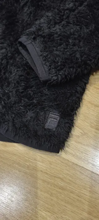 Forro polar Fila negro mujer