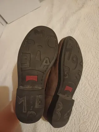 Botines Camper Marrones Unisex Piel