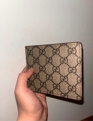 Portafoglio Gucci Beige/Marrone