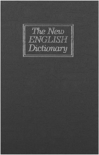 Diccionario Caja Fuerte 18x11.5x5.5cm