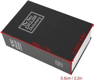 Diccionario Caja Fuerte 18x11.5x5.5cm