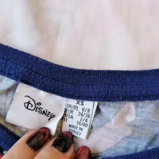 Crop top estampado Stitch