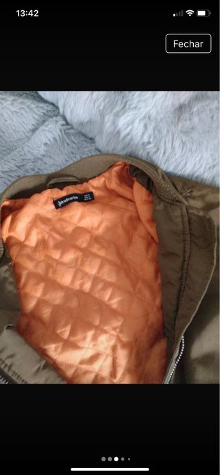 Blusão bomber verde militar