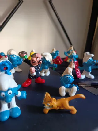 Lote figuras de Los Pitufos