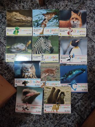 LIBROS DIVULGATIVOS ANIMALES INFANTIL Y JUVENIL