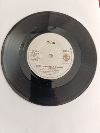 Vinilo 7 A-ha - Manhattan Skyline -POSTER