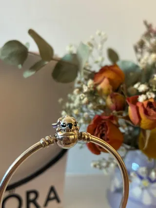 Pulsera Pandora Plata con Charm Stitch