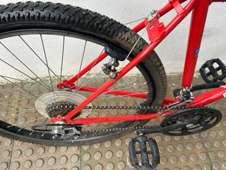 Bicicleta de montaña California Roja