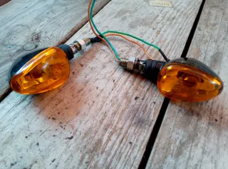 Intermitentes moto ámbar