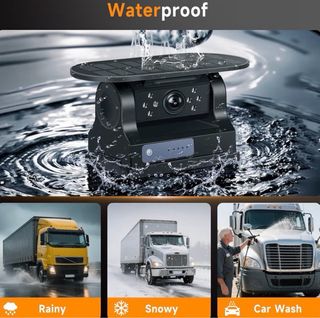 Cámara Solar WiFi Inalámbrica Trasera+ monitor