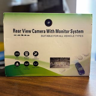 Cámara Solar WiFi Inalámbrica Trasera+ monitor