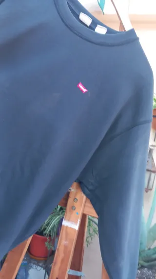 Sudadera Levi's Negra Talla XL