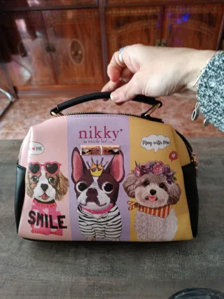 Bolso Nicole Lee Nuevo Perros
