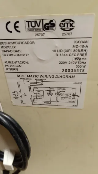 Deshumidificador Honeywell Beige/Azul