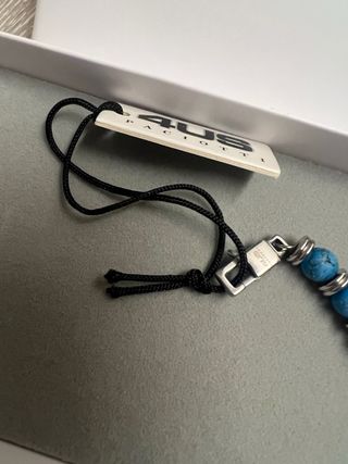 Bracciale Cesare Paciotti Uomo Donna Blu Argento