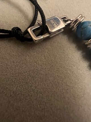 Bracciale Cesare Paciotti Uomo Donna Blu Argento