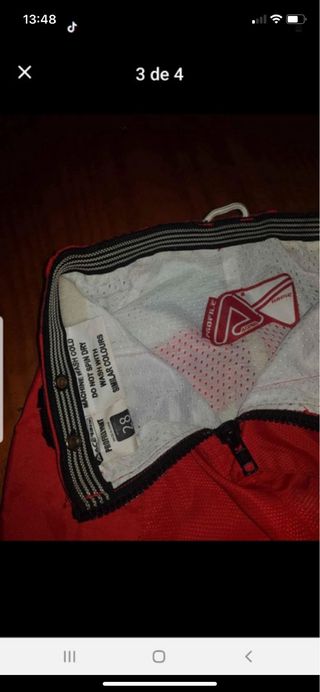 Calça Motard Vermelha