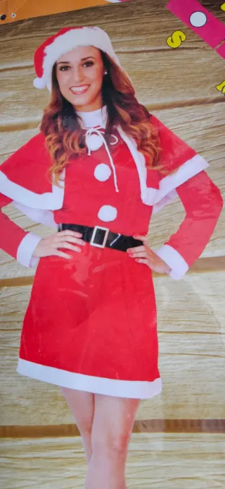 Disfraz Mamá Noel Talla L