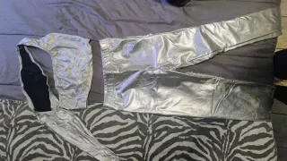 Completo ragazza argento