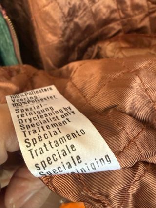 Chaleco Caza Cuero y Poliéster Talla 54