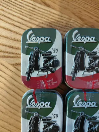 Set 4 Scatole Latta Vespa 59