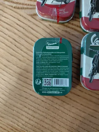 Set 4 Scatole Latta Vespa 59