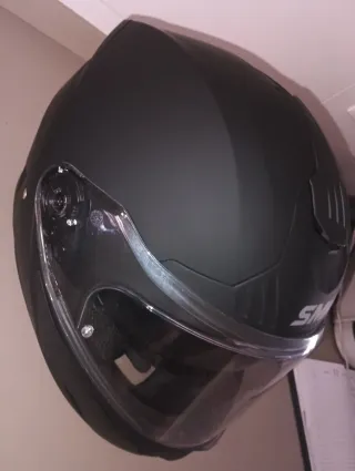 Casco de moto SMK negro
