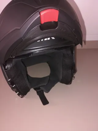 Casco de moto SMK negro