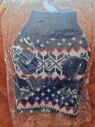 Abrigo para perro tejido