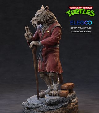 Splinter - Figura Tortugas Ninja L.A.F.