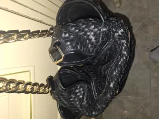 Borsa Mangano pelle nera