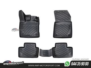 ALFOMBRILLAS DE GOMA RIZLINE PARA RENAULT CAPTUR 2019--