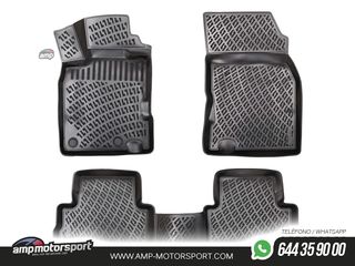 ALFOMBRILLAS DE GOMA RIZLINE PARA RENAULT KADJAR 2015--