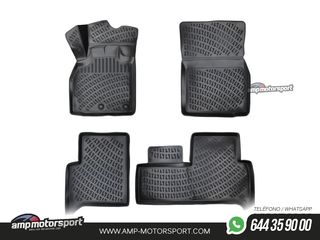 ALFOMBRILLAS DE GOMA RIZLINE PARA RENAULT SCENIC 2003-2009