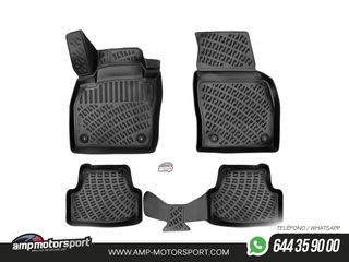 ALFOMBRILLAS DE GOMA RIZLINE PARA SEAT IBIZA 6F 2017--