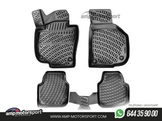ALFOMBRILLAS DE GOMA RIZLINE PARA SKODA SUPERB 2008-2015