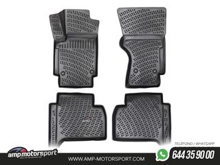 ALFOMBRILLAS DE GOMA RIZLINE PARA VOLKSWAGEN AMAROK 2010-2022