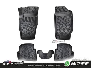 ALFOMBRILLAS DE GOMA RIZLINE PARA VOLKSWAGEN POLO 9N / 9N3 2001-2009