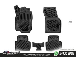 ALFOMBRILLAS DE GOMA RIZLINE PARA VOLKSWAGEN TIGUAN 2016-2023