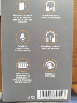 Auriculares Bluetooth Tronic On-Ear