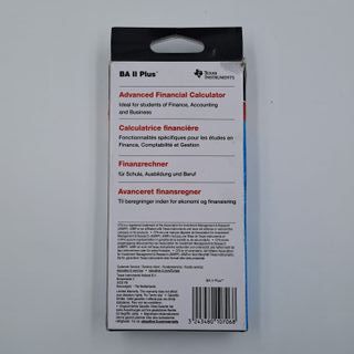 Calcolatrice Texas Instruments BA II Plus
